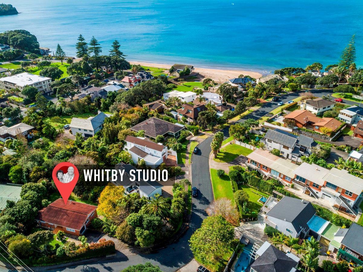 Whitby Studio - Mairangi Bay Beach Окленд Экстерьер фото